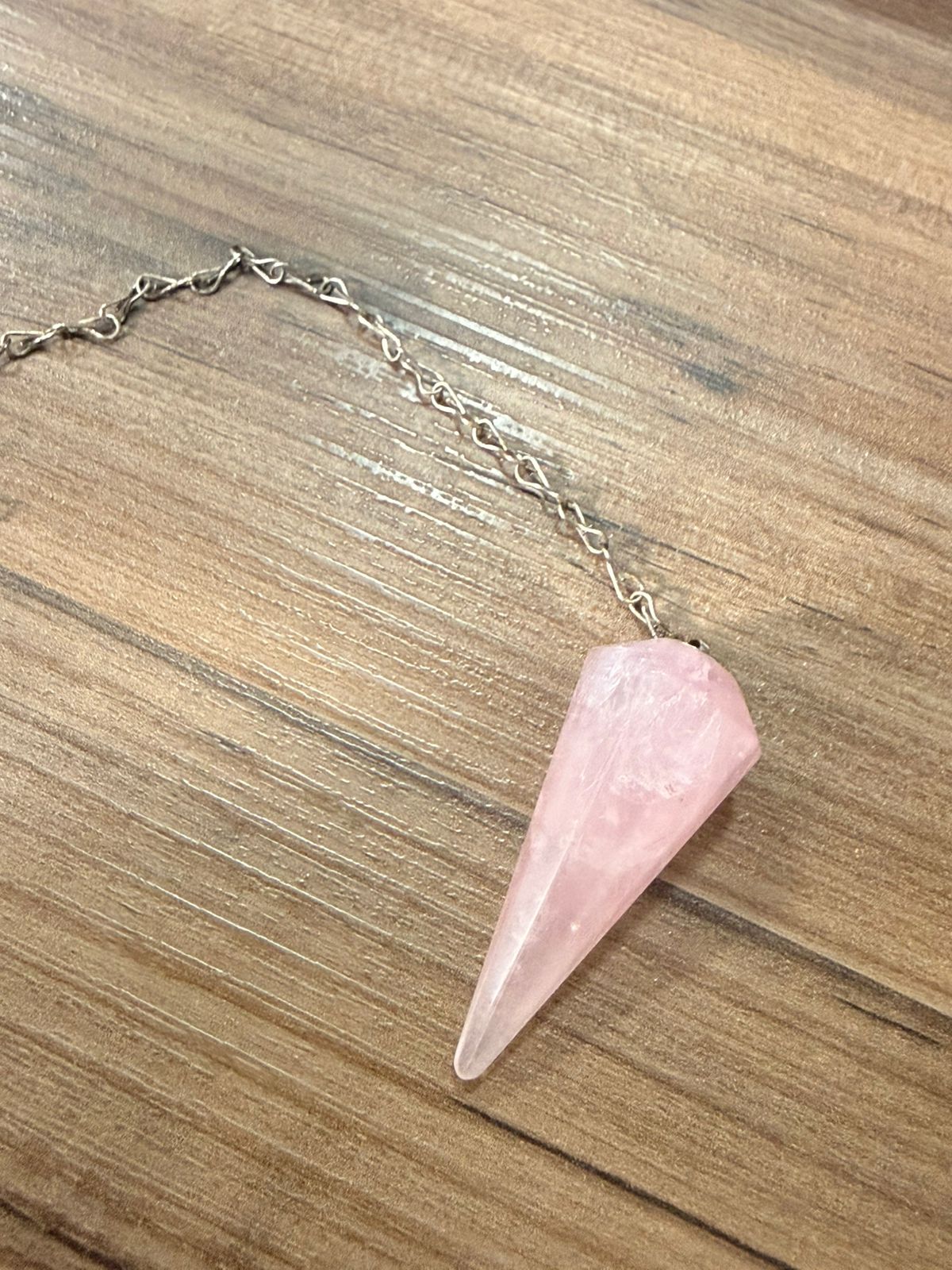 Pêndulo Natural Facetado De Cristal para Reiki E Radiestesia - Cores Diversas - Imagem 6