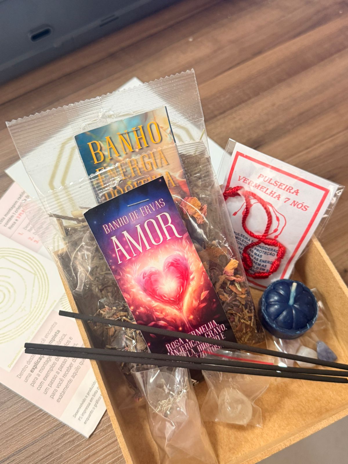 Kit Especial para Ativação do Amor: Magia, Radiestesia e Energia